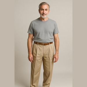 Bugle Boy Tan Pants 36x32 Vintage